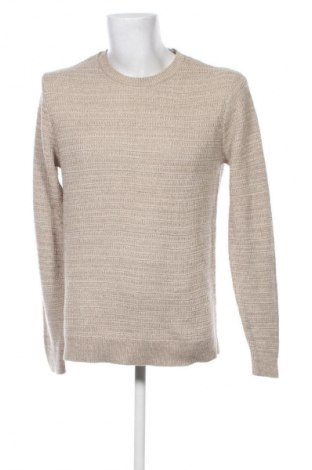 Herrenpullover Produkt by Jack & Jones, Größe L, Farbe Beige, Preis € 37,99