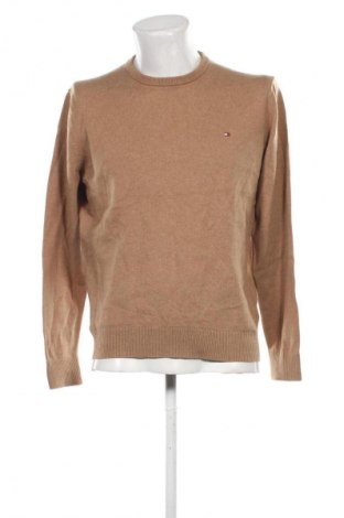 Pulover de bărbați Tommy Hilfiger, Mărime L, Culoare Maro, Preț 227,04 Lei