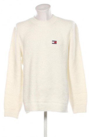 Herrenpullover Tommy Jeans, Größe M, Farbe Weiß, Preis € 152,99