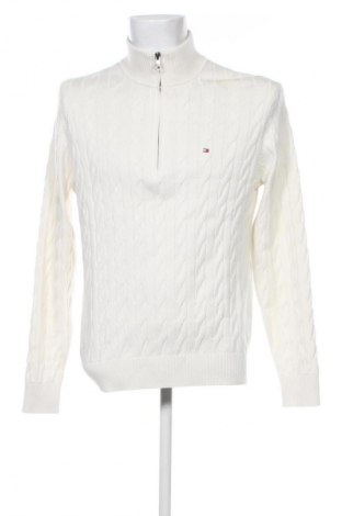 Herrenpullover Tommy Hilfiger, Größe M, Farbe Weiß, Preis 102,99 €