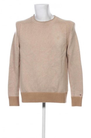 Pulover de bărbați Tommy Hilfiger, Mărime M, Culoare Bej, Preț 709,99 Lei