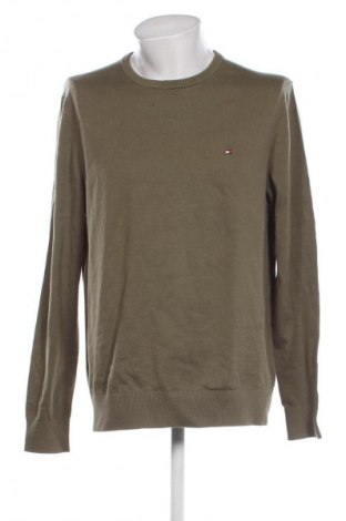 Мъжки пуловер Tommy Hilfiger, Размер XL, Цвят Зелен, Цена 39,88 €