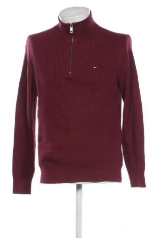 Pulover de bărbați Tommy Hilfiger, Mărime M, Culoare Roșu, Preț 449,99 Lei