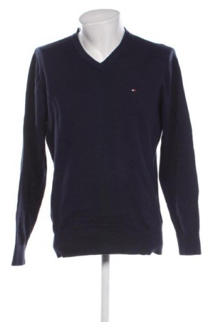 Herrenpullover Tommy Hilfiger, Größe L, Farbe Blau, Preis 75,99 €