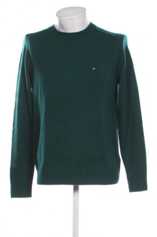 Herrenpullover Tommy Hilfiger, Größe L, Farbe Grün, Preis 109,99 €
