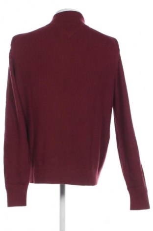 Мъжки пуловер Tommy Hilfiger, Размер XL, Цвят Червен, Цена 219,99 лв.