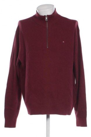 Męski sweter Tommy Hilfiger, Rozmiar 3XL, Kolor Czerwony, Cena 243,99 zł