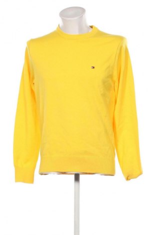 Pulover de bărbați Tommy Hilfiger, Mărime L, Culoare Galben, Preț 449,99 Lei