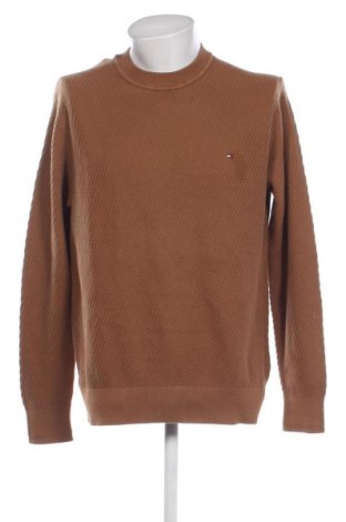 Мъжки пуловер Tommy Hilfiger, Размер XXL, Цвят Кафяв, Цена 219,99 лв.