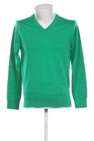 Мъжки пуловер Tommy Hilfiger, Размер M, Цвят Зелен, Цена 179,99 лв.