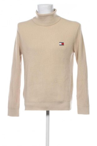 Ανδρικό πουλόβερ Tommy Jeans, Μέγεθος M, Χρώμα  Μπέζ, Τιμή 79,99 €