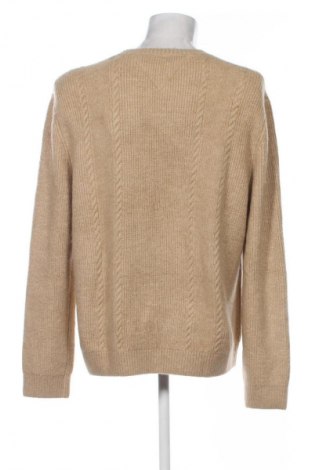 Herrenpullover Tommy Jeans, Größe XXL, Farbe Beige, Preis 83,99 €