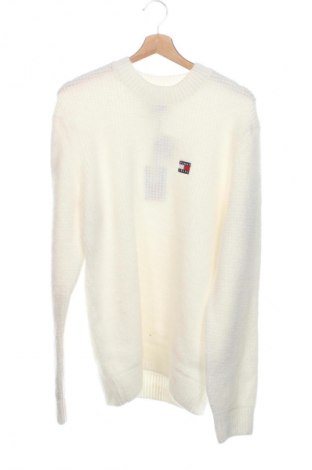 Herrenpullover Tommy Jeans, Größe XS, Farbe Weiß, Preis 51,99 €