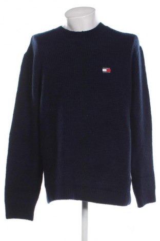 Herrenpullover Tommy Jeans, Größe L, Farbe Blau, Preis € 127,99