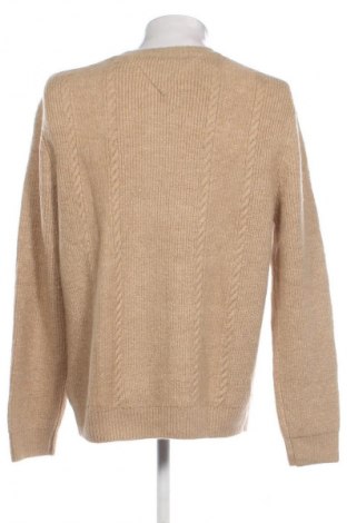 Herrenpullover Tommy Jeans, Größe L, Farbe Beige, Preis 89,99 €