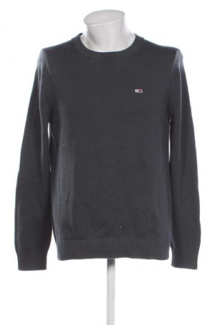 Pulover de bărbați Tommy Jeans, Mărime L, Culoare Gri, Preț 594,99 Lei