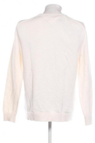 Pulover de bărbați Tommy Jeans, Mărime L, Culoare Ecru, Preț 564,99 Lei