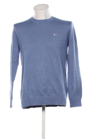 Herrenpullover Tommy Jeans, Größe M, Farbe Blau, Preis 70,99 €