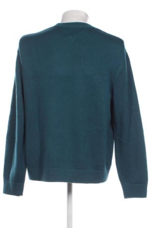Herrenpullover Tommy Jeans, Größe L, Farbe Grün, Preis 89,99 €