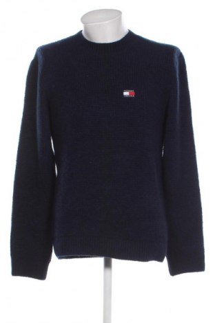 Ανδρικό πουλόβερ Tommy Jeans, Μέγεθος S, Χρώμα Μπλέ, Τιμή 34,99 €