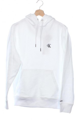 Hanorac de bărbați Calvin Klein Jeans, Mărime XS, Culoare Alb, Preț 351,99 Lei