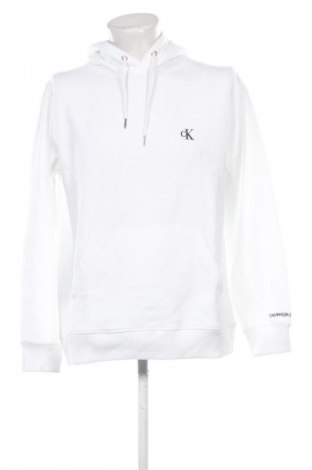 Мъжки суитшърт Calvin Klein Jeans, Размер XL, Цвят Бял, Цена 78,99 лв.