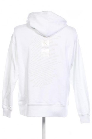 Hanorac de bărbați Calvin Klein Jeans, Mărime L, Culoare Alb, Preț 539,99 Lei