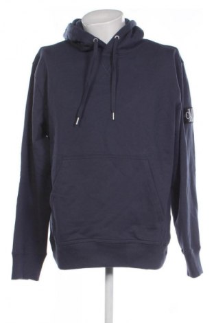 Męska bluza Calvin Klein Jeans, Rozmiar XXL, Kolor Niebieski, Cena 212,99 zł