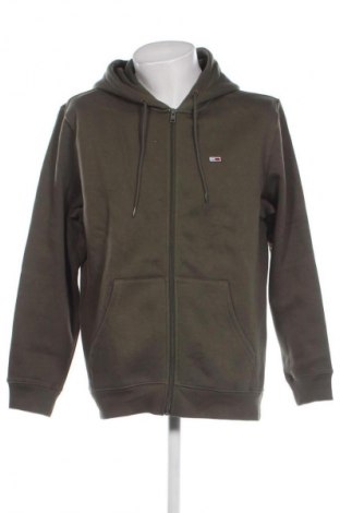 Мъжки суичър Tommy Jeans, Размер M, Цвят Зелен, Цена 142,99 лв.