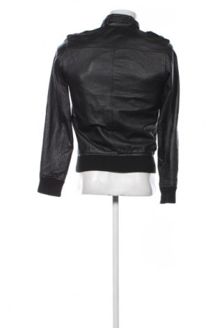 Geacă de piele pentru bărbati H&M, Mărime S, Culoare Negru, Preț 352,99 Lei