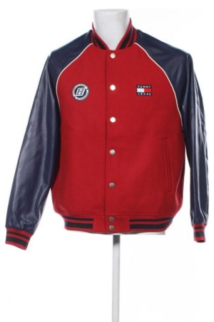 Herren Lederjacke Tommy Jeans, Größe S, Farbe Mehrfarbig, Preis € 349,99