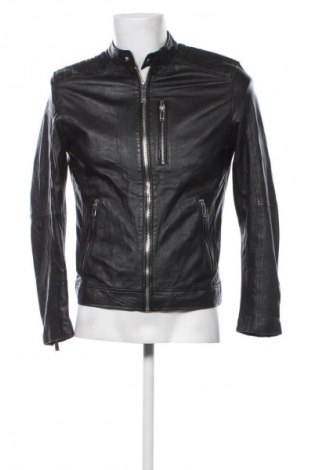 Herren Lederjacke Zara, Größe S, Farbe Schwarz, Preis 61,99 €