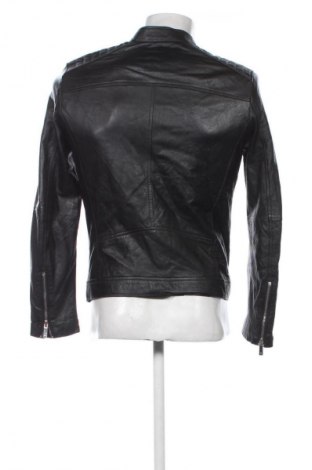 Herren Lederjacke Zara, Größe S, Farbe Schwarz, Preis 61,99 €