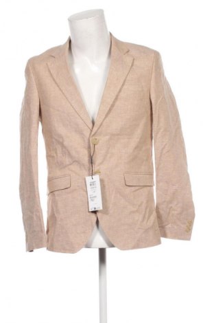 Ανδρικό σακάκι Jack & Jones, Μέγεθος L, Χρώμα  Μπέζ, Τιμή 139,99 €