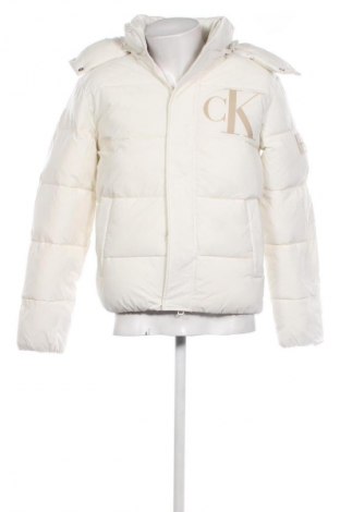 Herrenjacke Calvin Klein Jeans, Größe S, Farbe Weiß, Preis 199,99 €