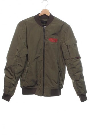 Geacă de bărbati Pull&Bear, Mărime XS, Culoare Verde, Preț 37,99 Lei