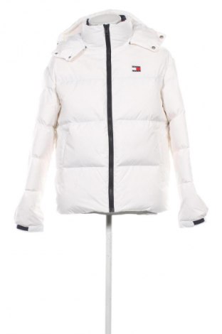 Herrenjacke Tommy Jeans, Größe L, Farbe Weiß, Preis 204,99 €