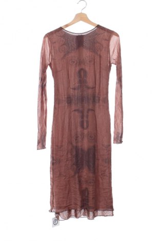 Rochie Unbranded, Mărime XXS, Culoare Maro, Preț 73,98 Lei