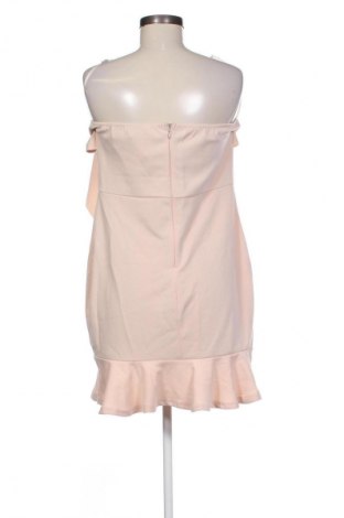 Sukienka Ax Paris, Rozmiar L, Kolor ecru, Cena 132,99 zł