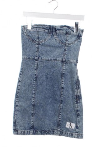 Рокля Calvin Klein Jeans, Размер XS, Цвят Син, Цена 219,99 лв.