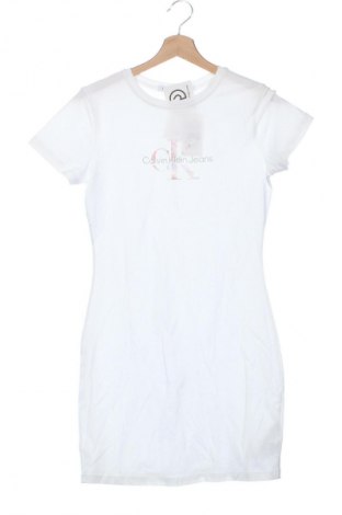 Rochie Calvin Klein Jeans, Mărime XS, Culoare Alb, Preț 259,99 Lei
