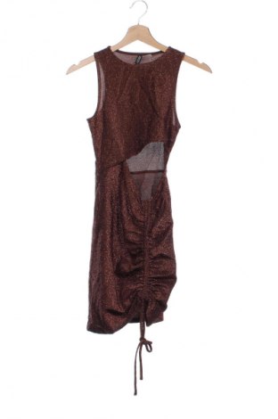 Kleid H&M Divided, Größe XS, Farbe Braun, Preis 9,99 €