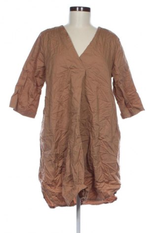 Kleid Made In Italy, Größe L, Farbe Braun, Preis 5,99 €