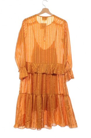 Kleid Second Female, Größe XS, Farbe Orange, Preis 56,99 €