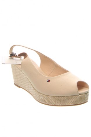 Sandalen Tommy Hilfiger, Größe 41, Farbe Ecru, Preis 114,99 €