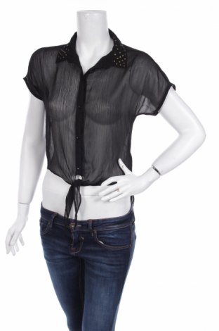 Γυναικείο πουκάμισο, Μέγεθος L, Χρώμα Μαύρο, Τιμή 11,13 €