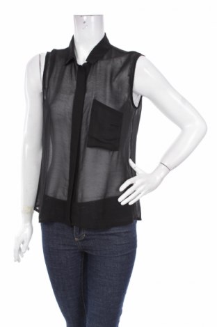 Γυναικείο πουκάμισο Gina Tricot, Μέγεθος M, Χρώμα Μαύρο, Τιμή 8,66 €