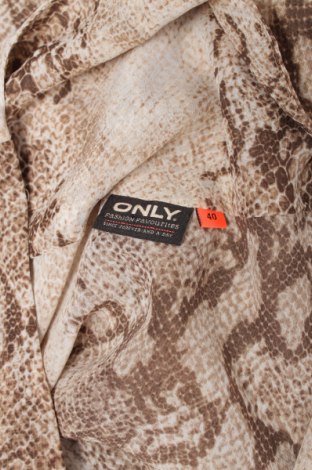 Γυναικείο πουκάμισο Only, Μέγεθος M, Χρώμα  Μπέζ, Τιμή 9,28 €