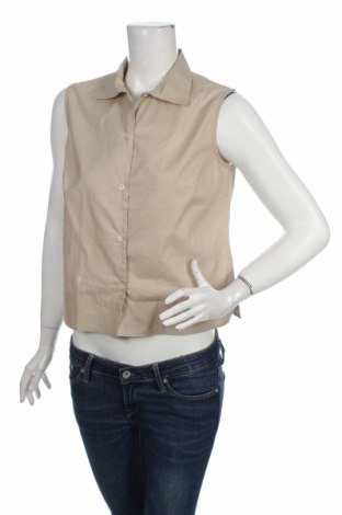Γυναικείο πουκάμισο Robert Friedman, Μέγεθος L, Χρώμα  Μπέζ, Τιμή 16,08 €