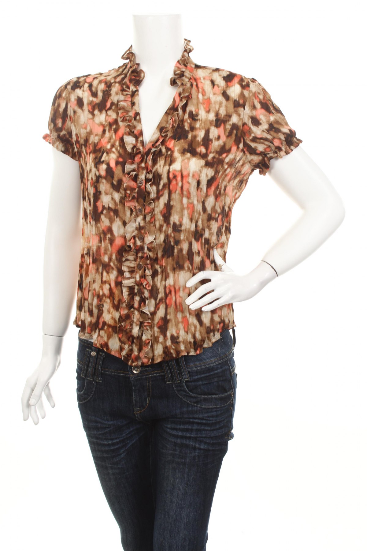 Γυναικείο πουκάμισο Allison Taylor, Μέγεθος M, Χρώμα Πολύχρωμο, Τιμή 11,13 €